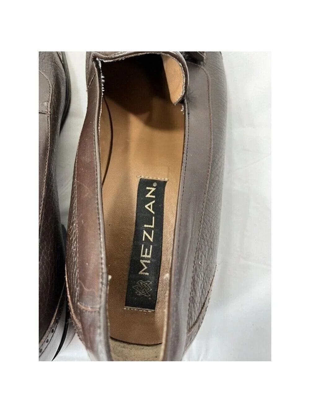 Mezlan Nicholas Tassel Loafers Brown Leather Nicholas Men's 11 M spain